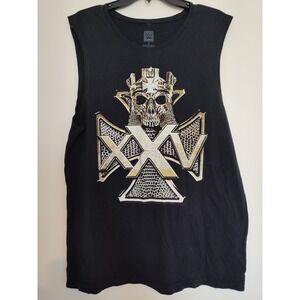 Triple H Official WWE Authentic 25 Years Anniversary Shirt Black Size Large Y2K